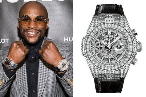 mayweather hublot shorts|floyd mayweather watch price.